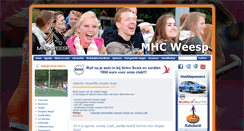 Desktop Screenshot of mhcweesp.nl